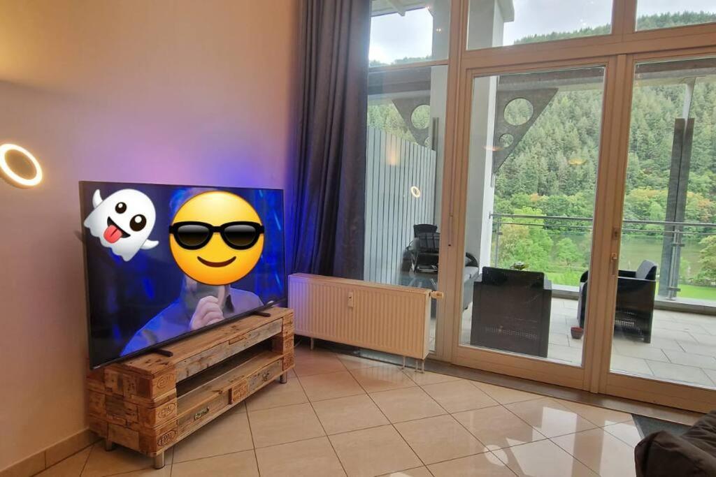 Wohnwerk: Penthouse - Moselblick Apartman Traben-Trarbach Kültér fotó